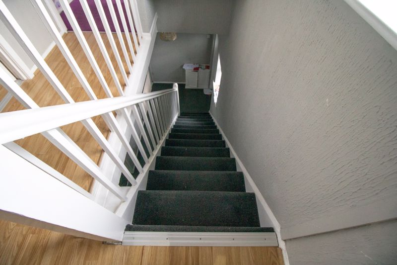 Stairwell to the upper floor